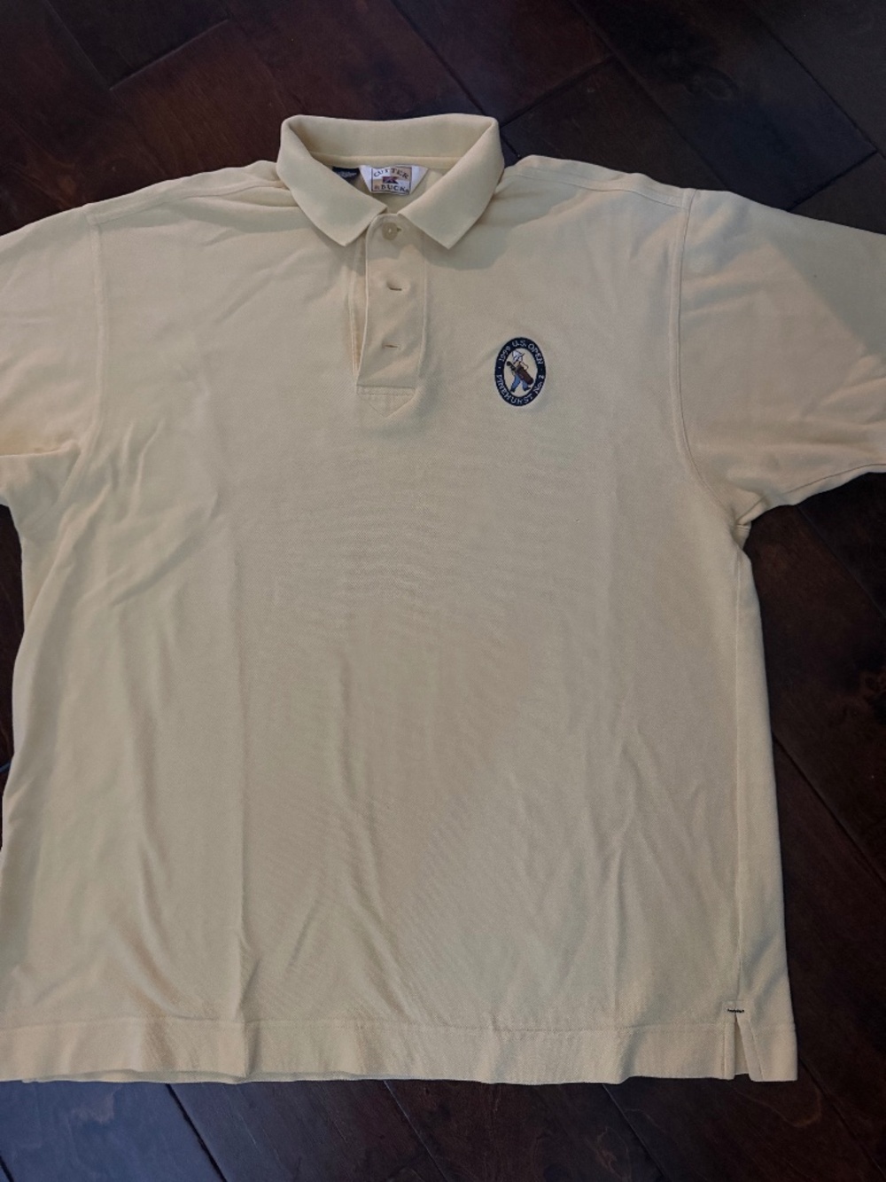 Polo Pinehurst 1999 US Open Yellow Shirt Size MED